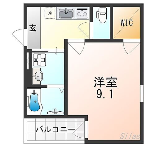 大阪府堺市北区南長尾町1丁 堺市駅 1K アパート 賃貸物件詳細