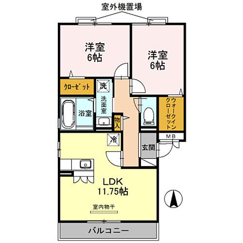 大阪府大阪市平野区喜連1丁目 平野駅 2LDK アパート 賃貸物件詳細