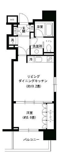 東京都港区芝3丁目 芝公園駅 1LDK マンション 賃貸物件詳細