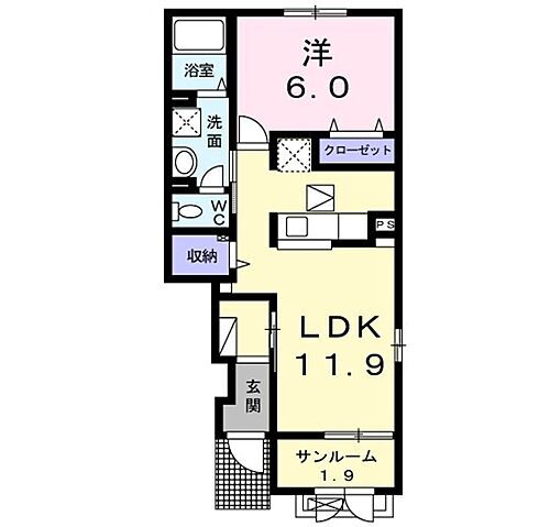 新潟県新発田市舟入町1丁目15-22 西新発田駅 1LDK アパート 賃貸物件詳細