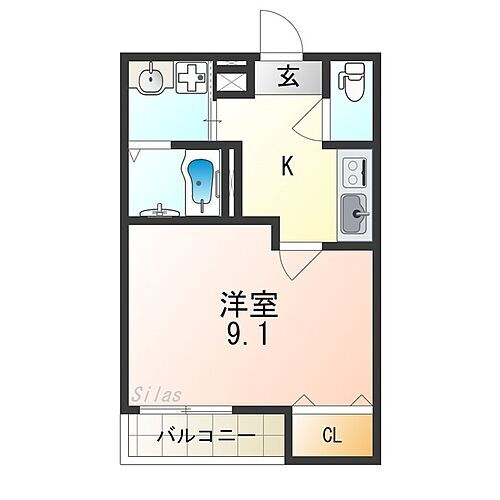 大阪府大阪市住吉区我孫子西1丁目 我孫子町駅 1K アパート 賃貸物件詳細
