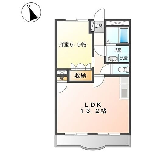 和歌山県和歌山市北島 和歌山市駅 1LDK アパート 賃貸物件詳細