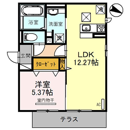 大阪府大阪市淀川区新高1丁目 三国駅 1LDK アパート 賃貸物件詳細