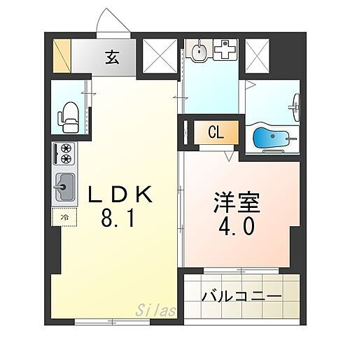大阪府大阪市阿倍野区播磨町1丁目 西田辺駅 1LDK マンション 賃貸物件詳細