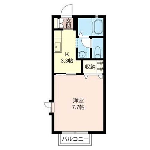 埼玉県所沢市大字上安松203-8 新秋津駅 1K アパート 賃貸物件詳細