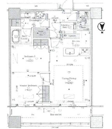 ＷＯＲＬＤ　ＴＯＷＥＲ　ＲＥＳＩＤＥＮＣＥ 46階 2LDK 賃貸物件詳細