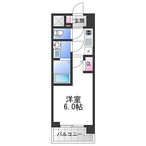 大阪府大阪市生野区中川西1丁目 今里駅 1K マンション 賃貸物件詳細