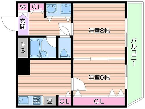 大阪府吹田市江坂町3丁目4-1 江坂駅 2DK マンション 賃貸物件詳細