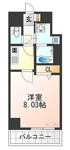 兵庫県尼崎市杭瀬本町1丁目 杭瀬駅 1K マンション 賃貸物件詳細