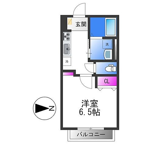 ウィステリア 1階 1K 賃貸物件詳細