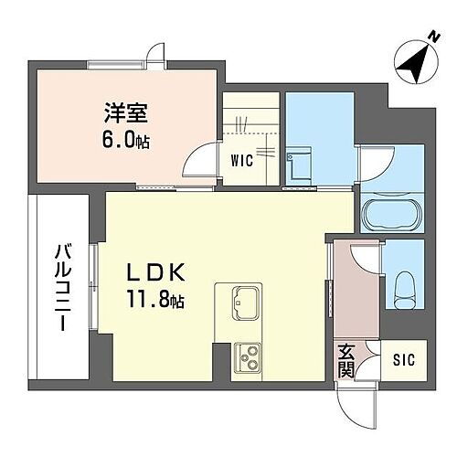 コルマル 2階 1LDK 賃貸物件詳細