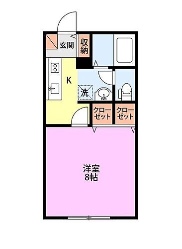 新潟県新潟市秋葉区中村486-9 古津駅 1K アパート 賃貸物件詳細