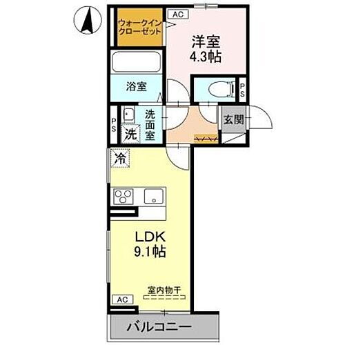 新潟県柏崎市三和町37 茨目駅 1LDK アパート 賃貸物件詳細