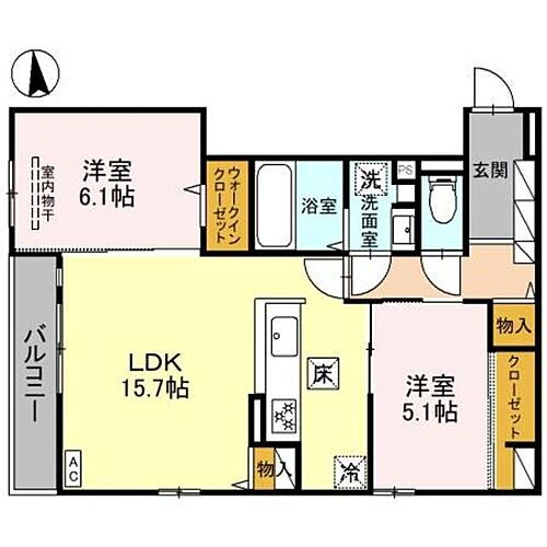 兵庫県西宮市日野町 甲子園口駅 2LDK アパート 賃貸物件詳細