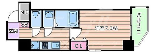 大阪府大阪市城東区鴫野西2丁目 大阪城公園駅 1K マンション 賃貸物件詳細