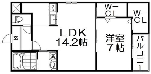 大阪府枚方市藤阪元町1丁目7-11 藤阪駅 1LDK アパート 賃貸物件詳細