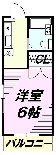 狭山グリーンハイツ 2階 ワンルーム 賃貸物件詳細