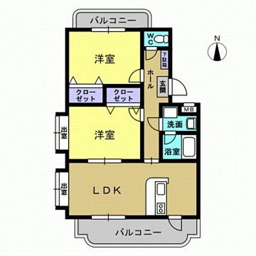 茨城県結城市大字結城 結城駅 2LDK マンション 賃貸物件詳細
