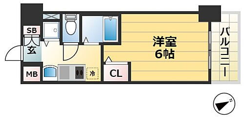 兵庫県神戸市兵庫区西出町2丁目 神戸駅 1K マンション 賃貸物件詳細