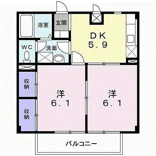 茨城県取手市桑原151 西取手駅 2DK アパート 賃貸物件詳細