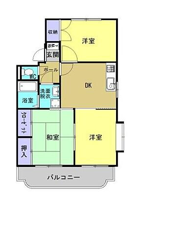 宮崎県宮崎市大島町 宮崎神宮駅 3DK マンション 賃貸物件詳細
