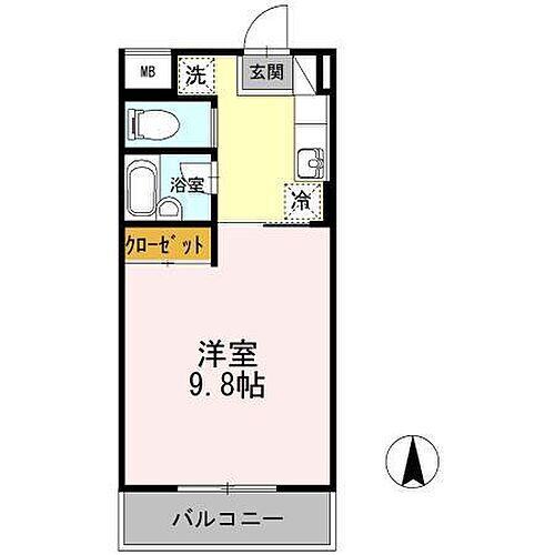 アルカコンネ桜 3階 1K 賃貸物件詳細