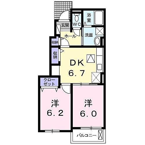 宮崎県宮崎市大字島之内 日向住吉駅 2DK アパート 賃貸物件詳細