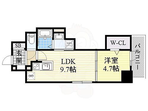 Ｄ’ＴＯＷＥＲ　城北 7階 1LDK 賃貸物件詳細