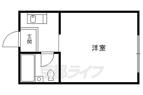 京都府京都市伏見区両替町13丁目 丹波橋駅 1K マンション 賃貸物件詳細