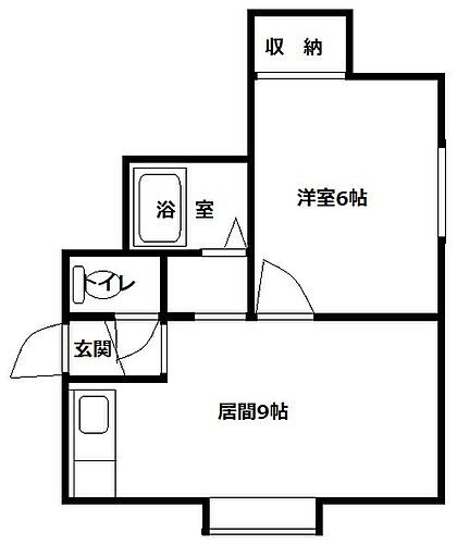元町アパートメント 2階 1LDK 賃貸物件詳細