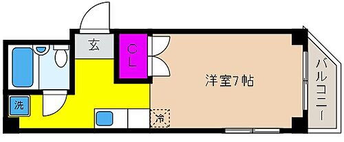 ステラハイツ 2階 1K 賃貸物件詳細