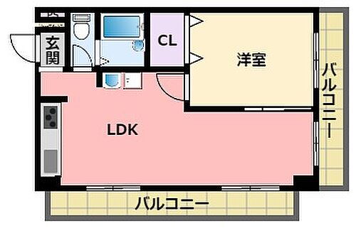 兵庫県西宮市里中町2丁目9-29 鳴尾・武庫川女子大前駅 1LDK マンション 賃貸物件詳細