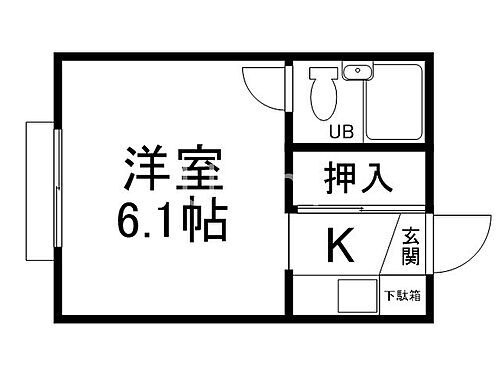 京都府京都市右京区谷口園町 龍安寺駅 1K マンション 賃貸物件詳細