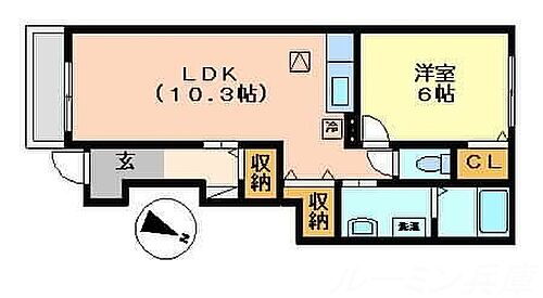兵庫県西脇市上野428-50 新西脇駅 1LDK アパート 賃貸物件詳細
