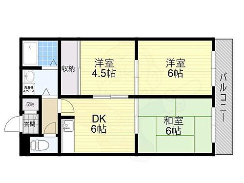 大阪府堺市北区奥本町1丁313番 北花田駅 3DK マンション 賃貸物件詳細