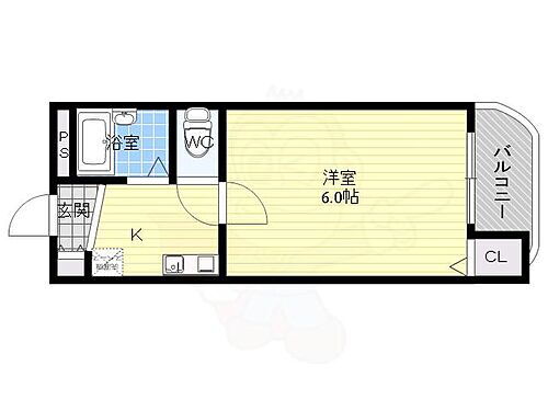 大阪府大阪市住吉区山之内1丁目 我孫子町駅 1K マンション 賃貸物件詳細