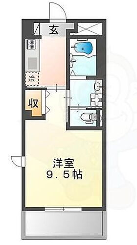 大阪府東大阪市若江西新町5丁目4番44号 八戸ノ里駅 1K マンション 賃貸物件詳細