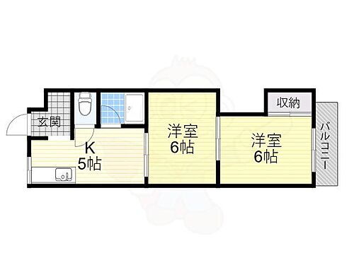 福島清水マンション 2階 2K 賃貸物件詳細