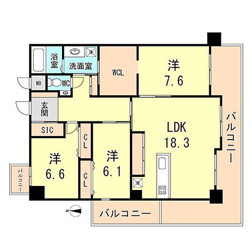 兵庫県西宮市甲子園口２丁目 賃貸マンション