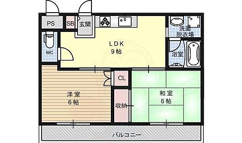 京都府京都市南区西九条南田町 東寺駅 2DK アパート 賃貸物件詳細