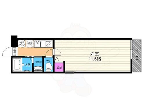 京都府京都市下京区鍛冶屋町 京都駅 1K マンション 賃貸物件詳細