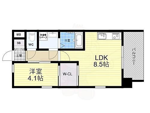 大阪府大阪市淀川区西宮原３丁目 東三国駅 ワンルーム マンション 賃貸物件詳細