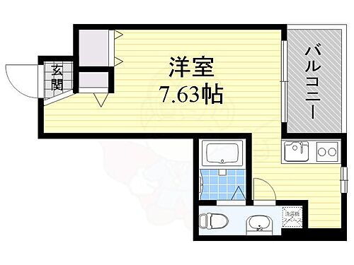 大阪府大阪市淀川区新高４丁目 三国駅 ワンルーム マンション 賃貸物件詳細