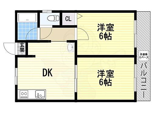 大阪府高槻市氷室町4丁目 摂津富田駅 2DK アパート 賃貸物件詳細