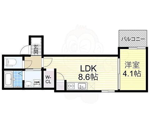 大阪府吹田市内本町3丁目 相川駅 1LDK アパート 賃貸物件詳細