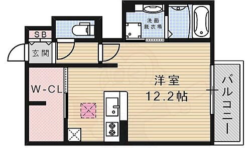 メルベーユ 1階 ワンルーム 賃貸物件詳細