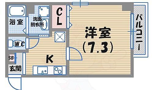 ロータスコート２ 3階 1K 賃貸物件詳細