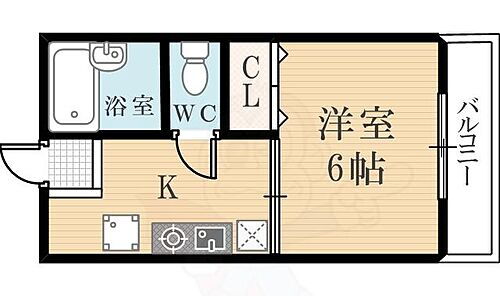 兵庫県西宮市青木町1番8号 西宮駅 1K アパート 賃貸物件詳細