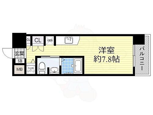 大阪府大阪市北区西天満4丁目13番5号 北新地駅 ワンルーム マンション 賃貸物件詳細