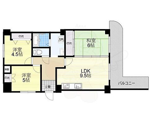 グランピア千船 3階 3LDK 賃貸物件詳細